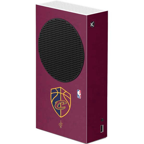 NBA Cleveland Cavaliers Distressed Xbox Series S Console Skin